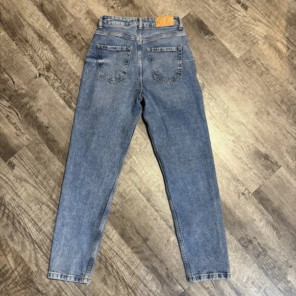 ZARA Jeans Women’s Size 2 Blue Medium Wash Denim - Picture 2 of 7